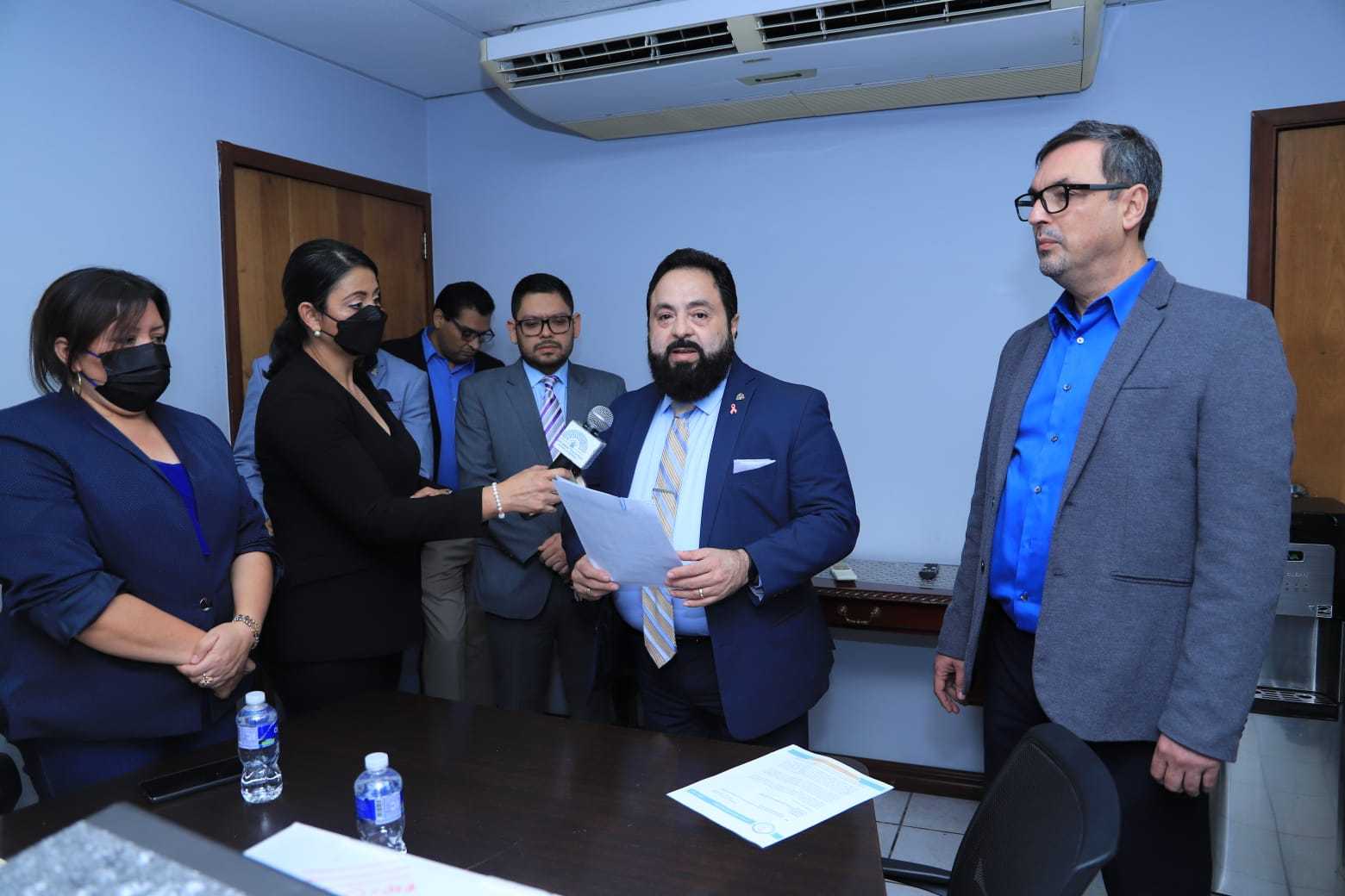 Presidente Luis Redondo recibió solicitud de un millón de lempiras para el funcionamiento de la Junta Nominadora